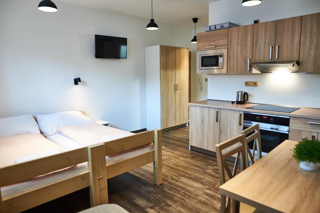 Stodola Na Bile Aparthotel Bíla Εξωτερικό φωτογραφία