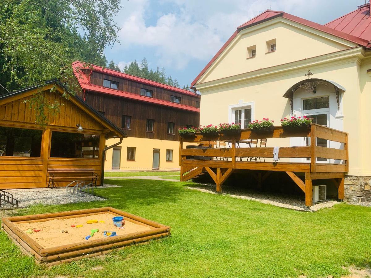 Stodola Na Bile Aparthotel Bíla Εξωτερικό φωτογραφία